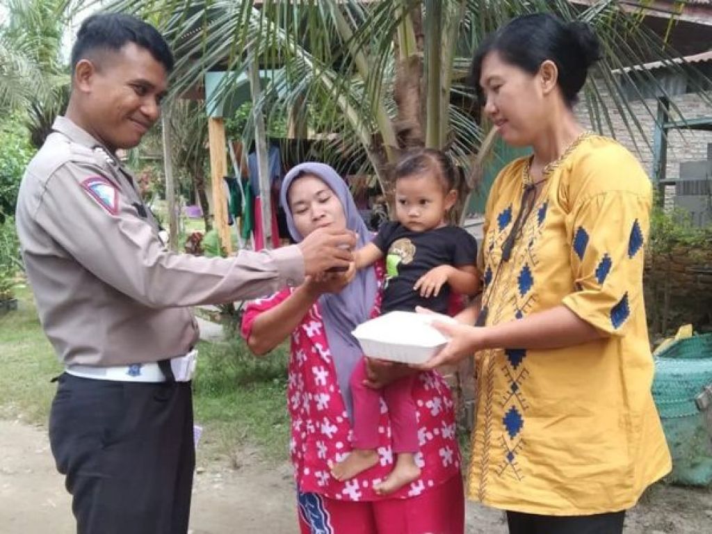 Polres Labuhan berhasil menurunkan angka stunting terhadap anak