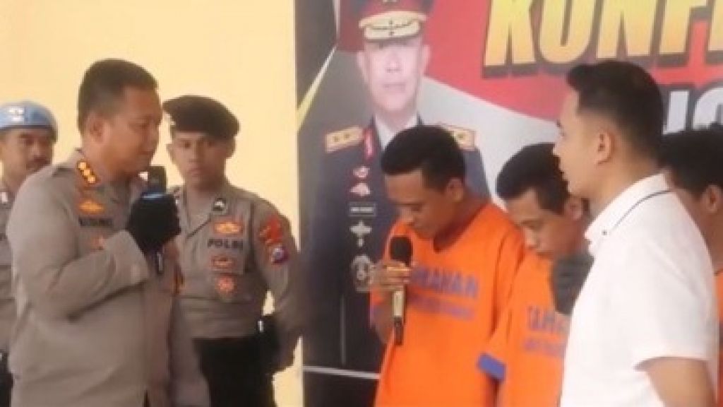 Satreskrim Polresta Sidoarjo berhasil meringkus lima orang pelaku dari dua kelompok spesialis curanmor roda dua