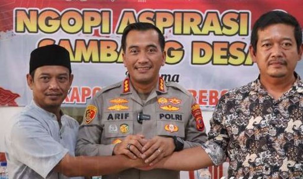 Polresta Cirebon menggelar kegiatan Ngopi Aspirasi dan Sambang Desa