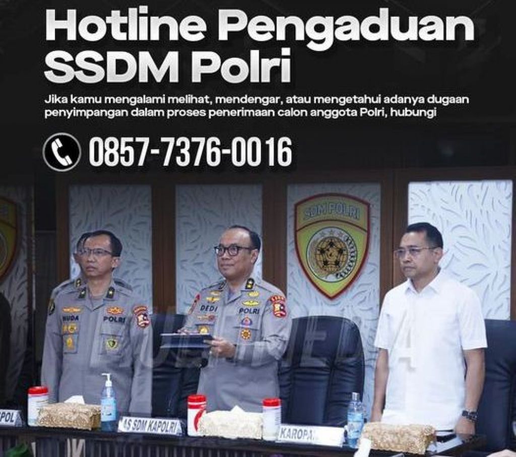 Irjen Dedi, As SDM Kapolri