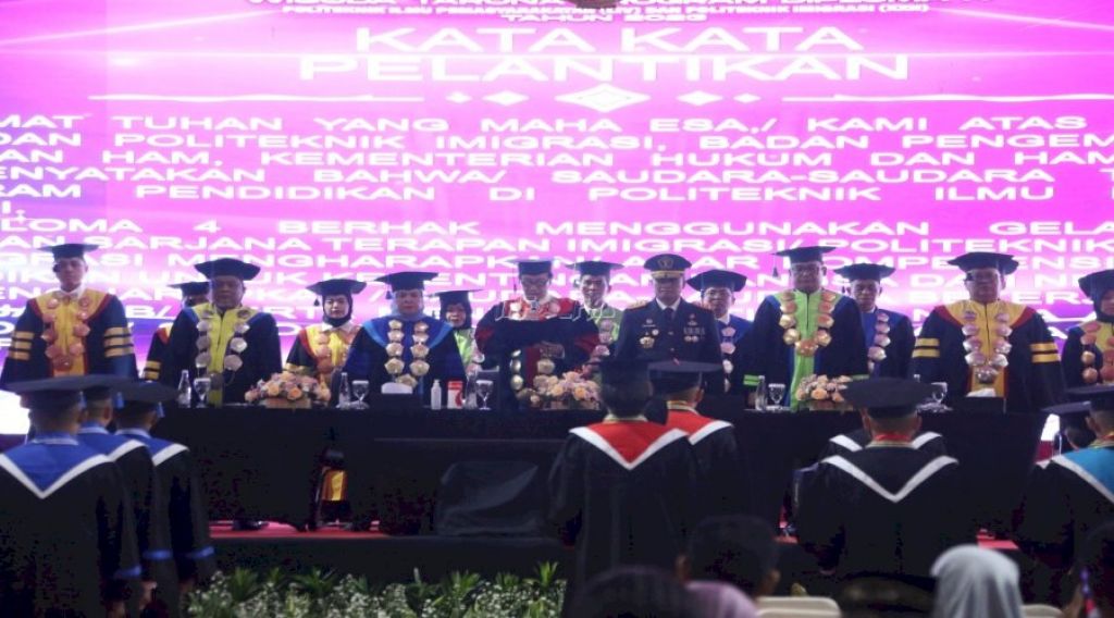 Wisuda 310 Taruna Politeknik Ilmu Pemasyarakatan