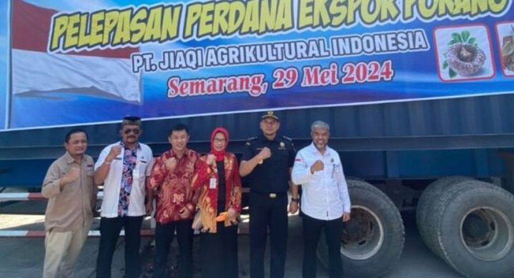 PT Jiaqi Agrikultural Indonesia ekspor porang