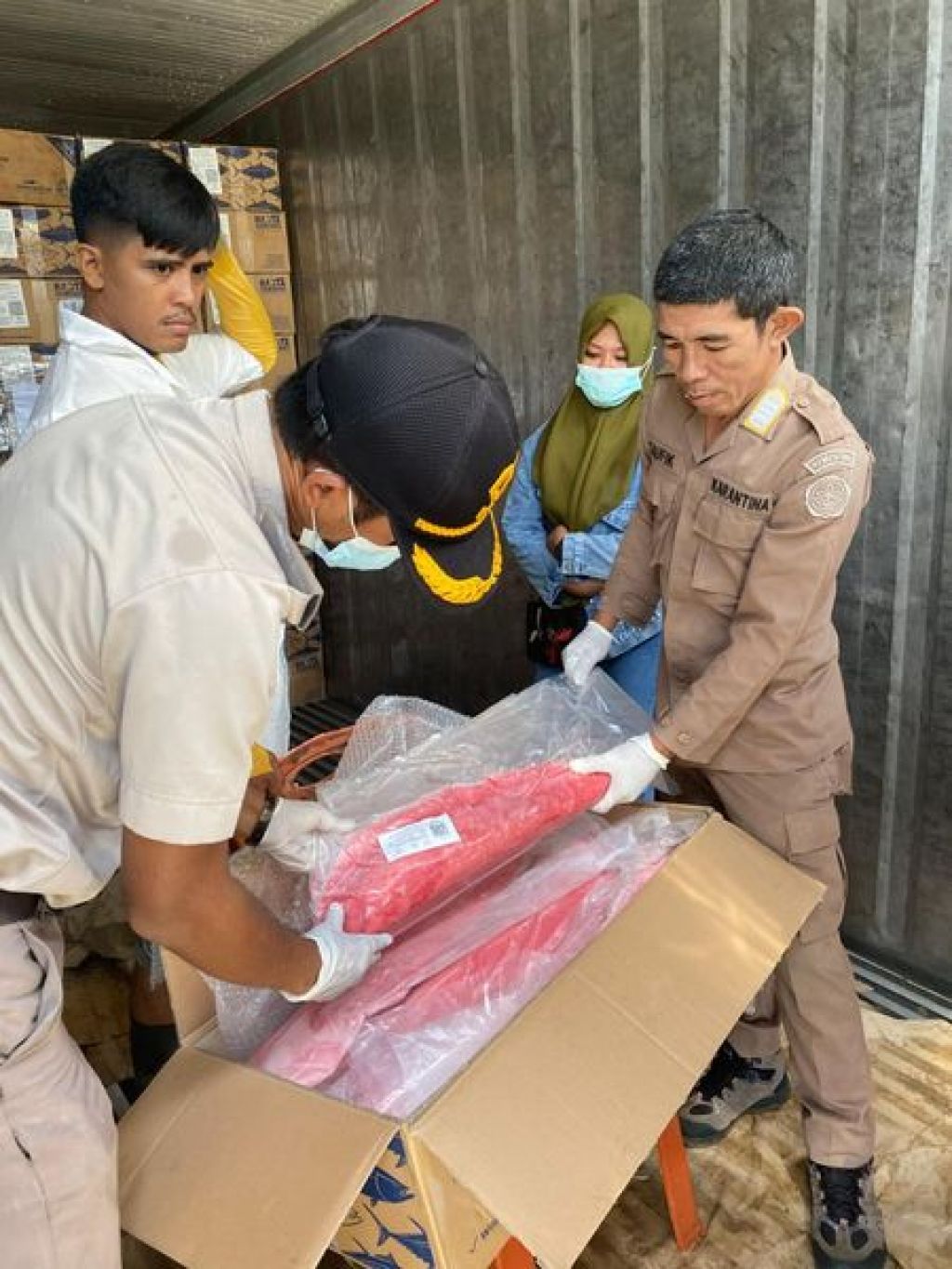 Ekspor tuna loin beku sebanyak 25 ton