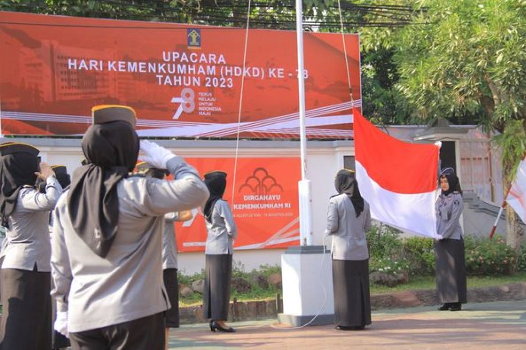 Puncak peringatan Hari Kemenkumham (HDKD) ke-78