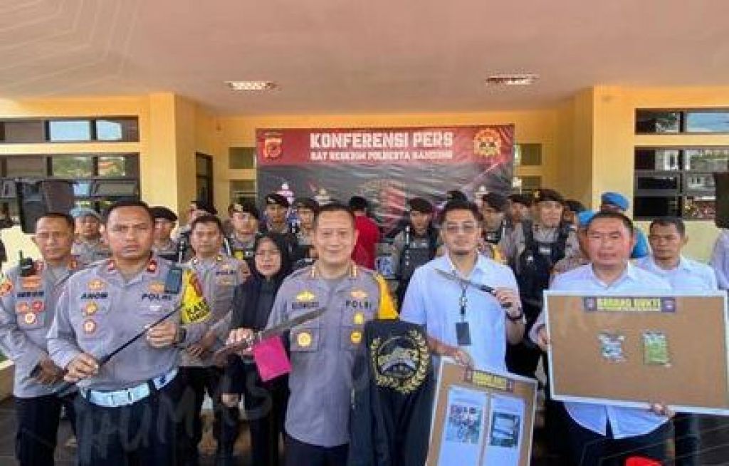9 remaja pelaku balap liar di Soreang, Kabupaten Bandung