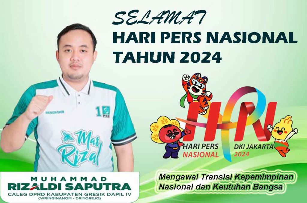 Ucapan Selamat Hari Pers Nasional dari Muhammad Rizaldi Saputra