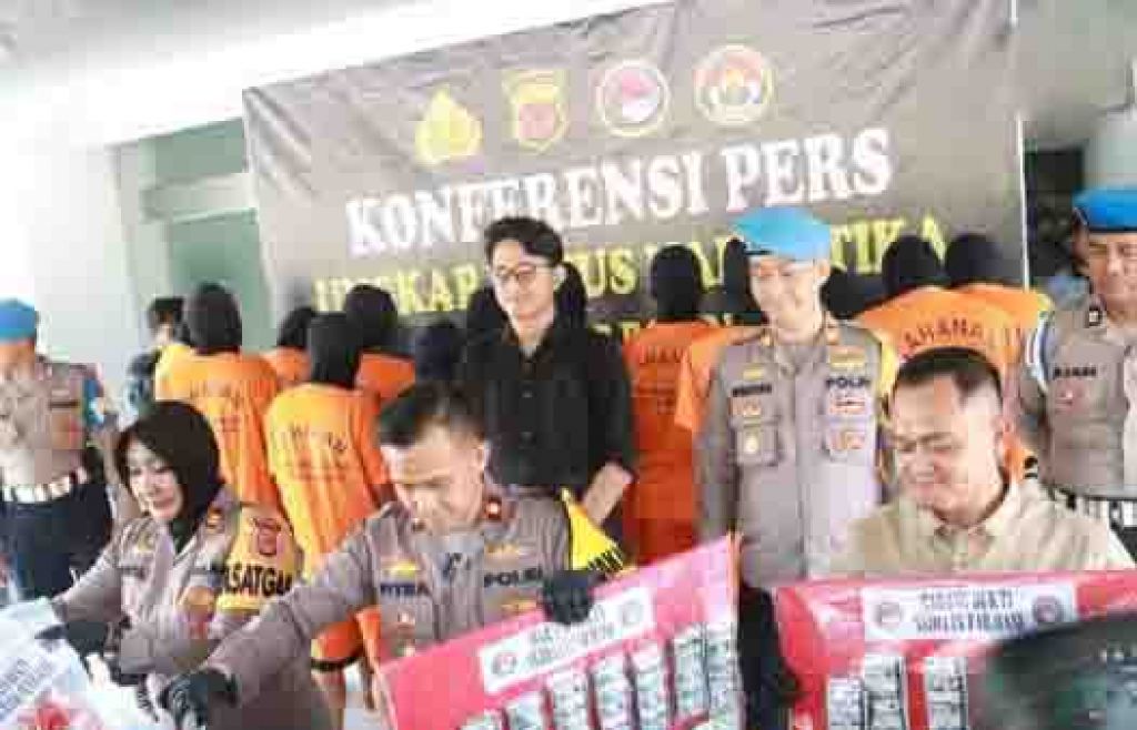 Konpers rilis kasus peredaran obat keras