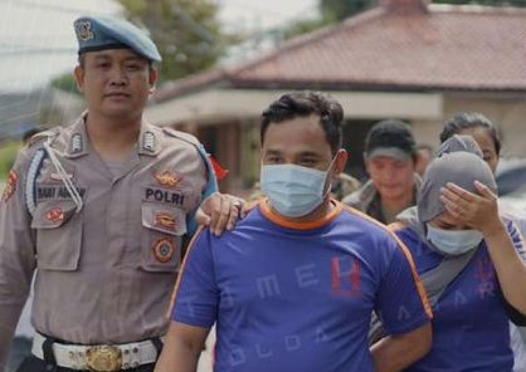 Tersangka narkoba di Polres Karawang