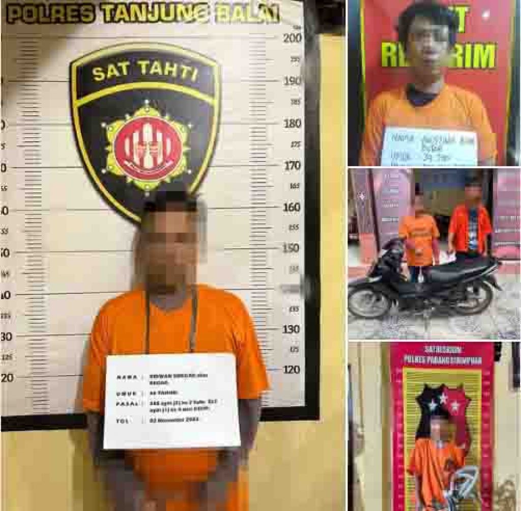Para tersangka 