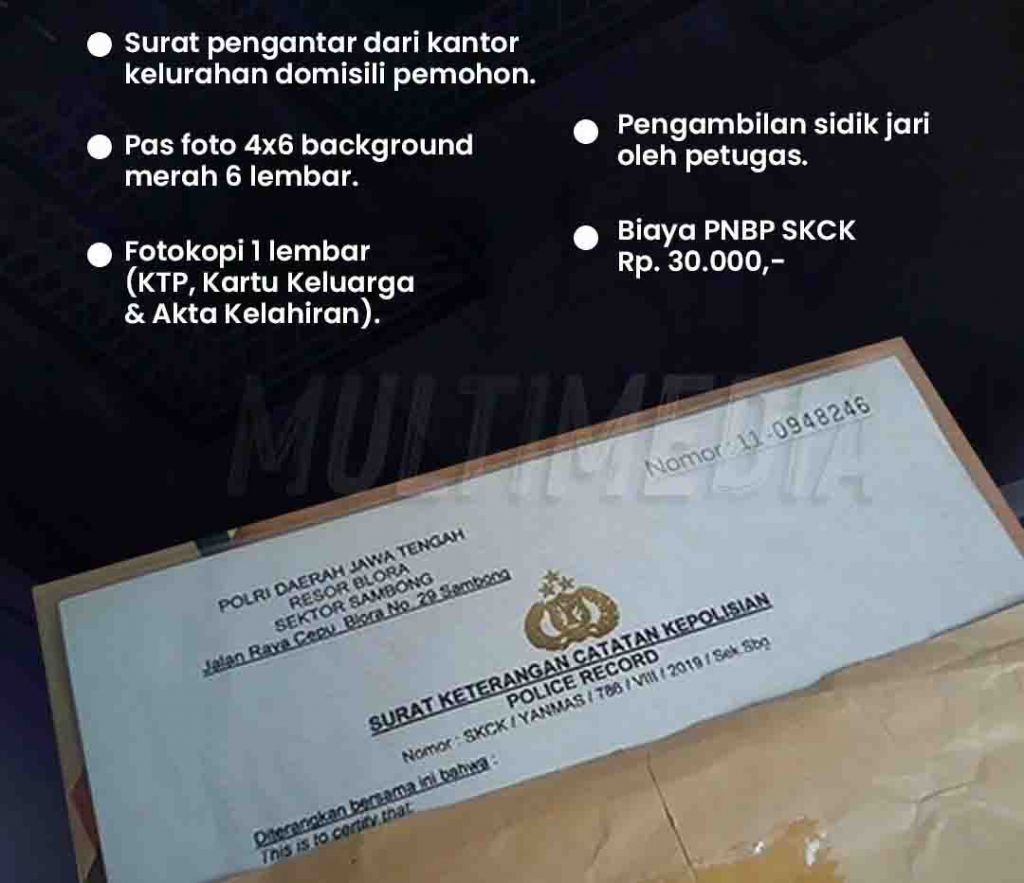 Surat Keterangan Catatan Kepolisian