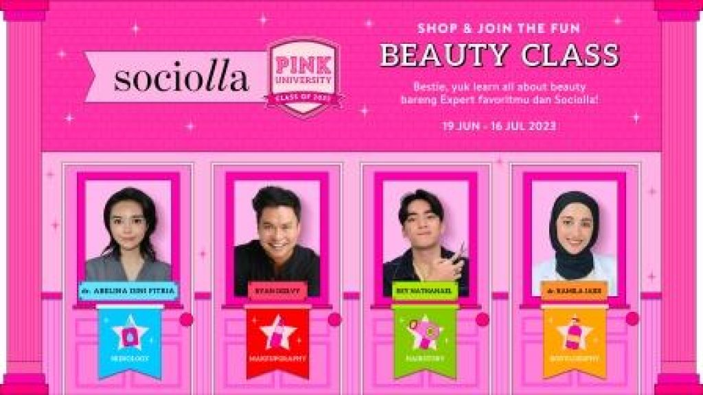Sociolla Pink University 2023 - Beauty Experts