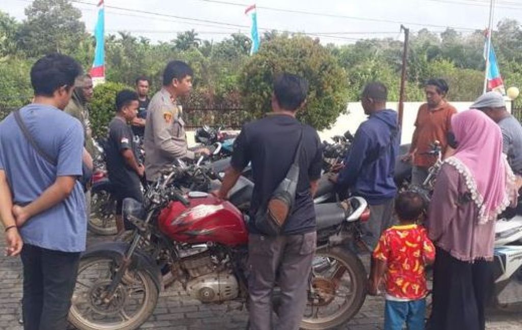 Pengawasan distribusi BBM di SPBU oleh Polres Bangka Barat