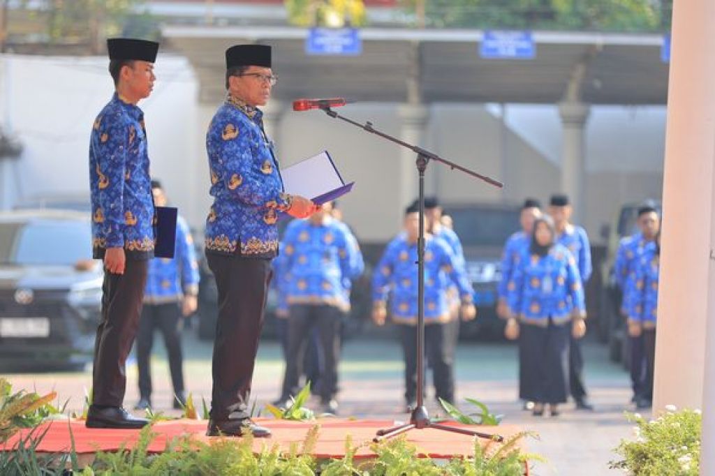 Kanwil Kemenkumham Jatim memperingati Hari Sumpah Pemuda ke-95