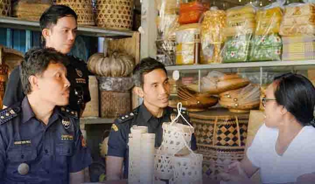 Pelaku UMKM didatangi petugas Bea Cukai