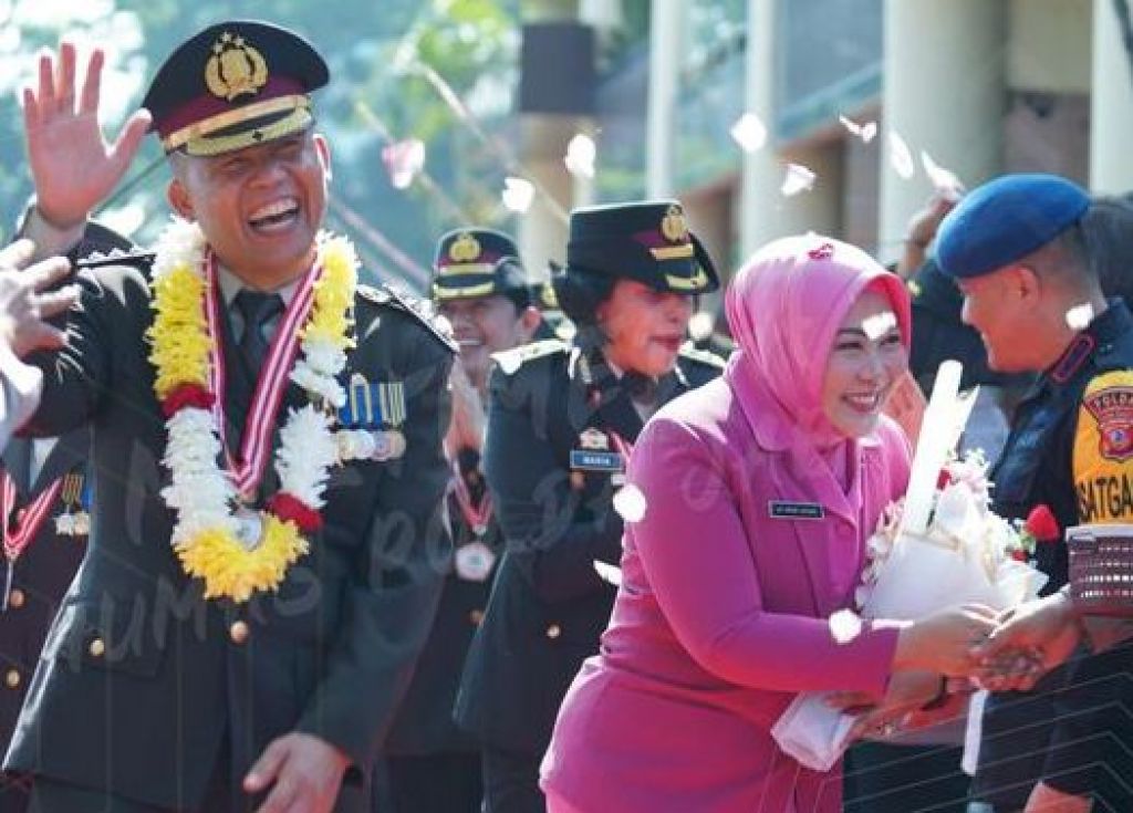 Upacara purna bhakti Polri dan aparatur sipil negara (ASN) Polda Jabar