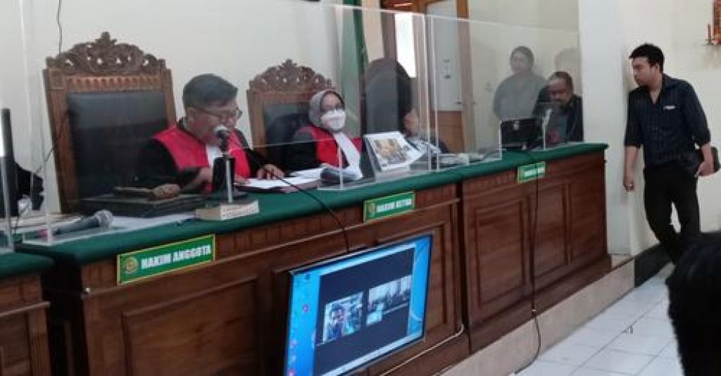 Sidang vonis Handi Buyung Prayogo
