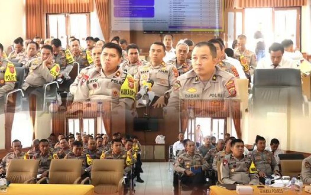 Vicon membahas tentang Anev Situasi Kamtibmas Terkini Polda Jabar dan Polres Jajaran