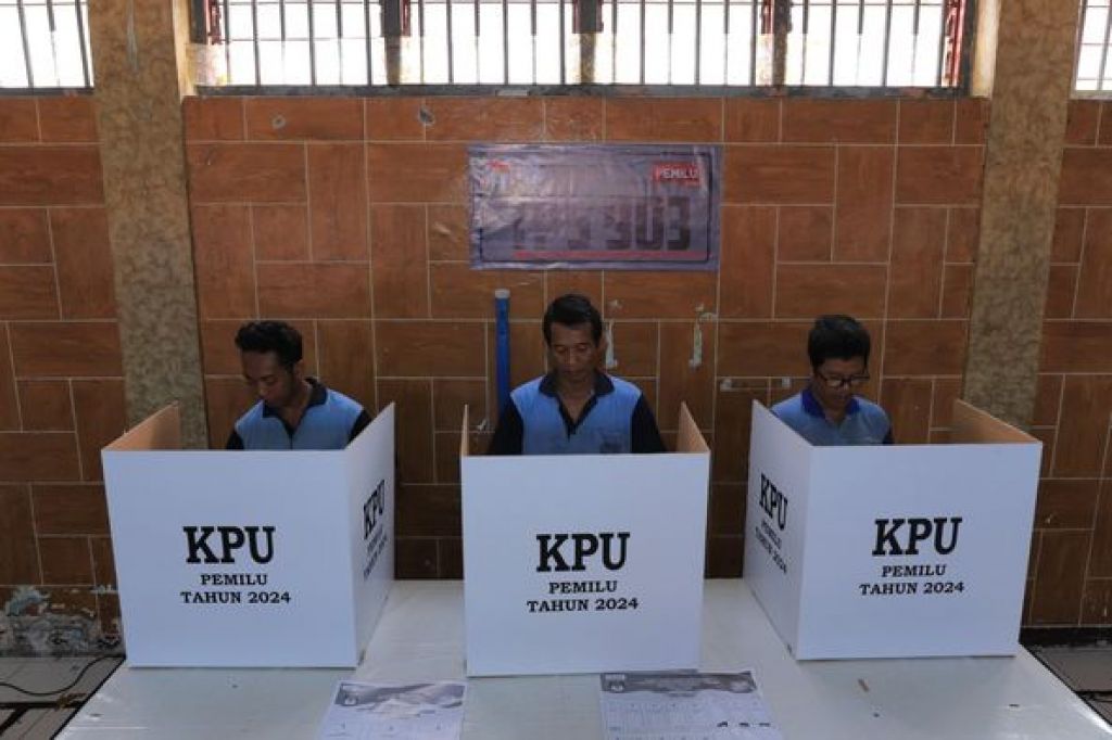 Warga binaan di Jatim masuk menjadi pemilih dalam Pemilu 2024